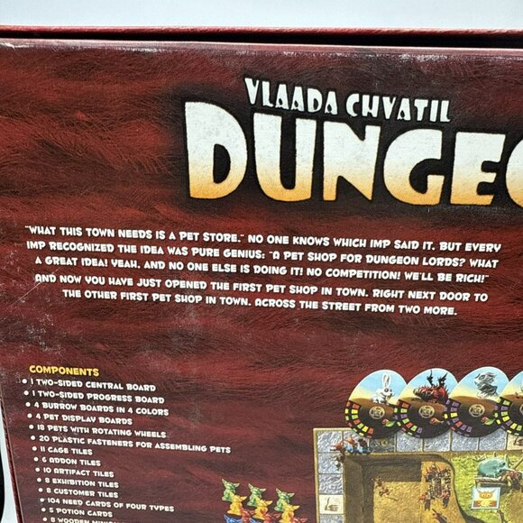 DUNGEON PETZ Base Game Z-Man Games 2011 Vlaada Chvatil Czech Games Edition - Picture 3 of 10